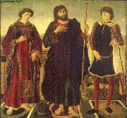 Altarpiece of the SS. Vincent, James and Eustace, Antonio Pollaiuolo